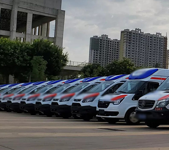 安康服务车队展示