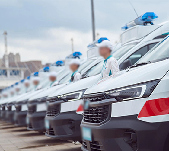 安康服务车队展示